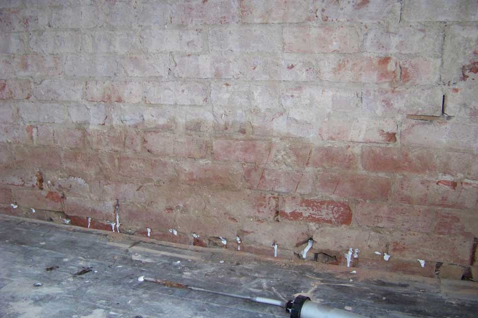 Rising damp treatment - PCA